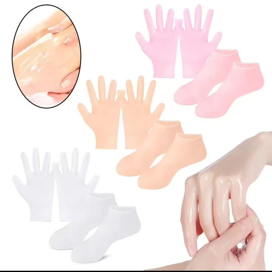Pedicure & Manicure Spa Gel Socks