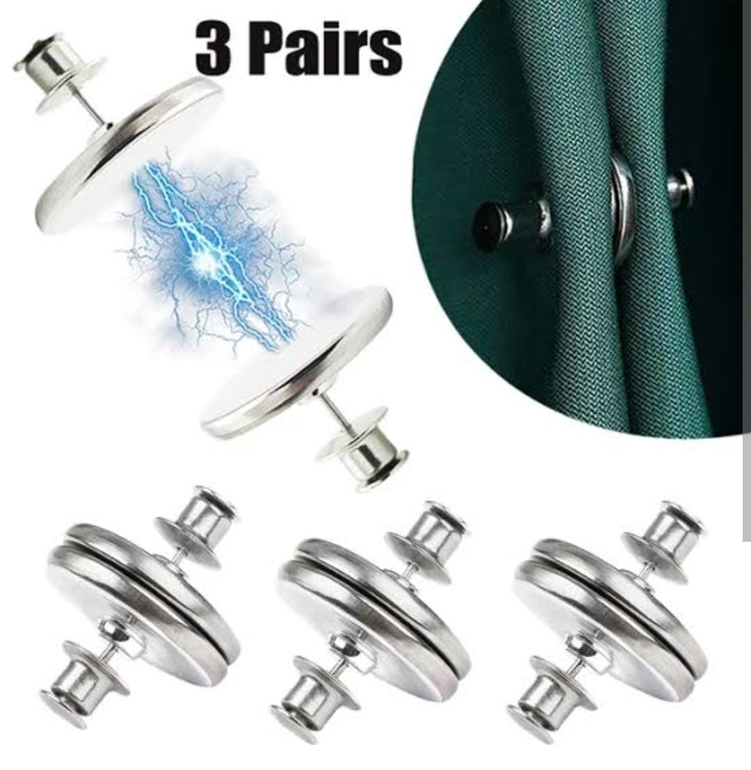 Magnetic Curtain Gap Holders