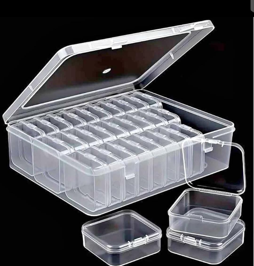 30+1 Grid Transparent Plastic Storage Set