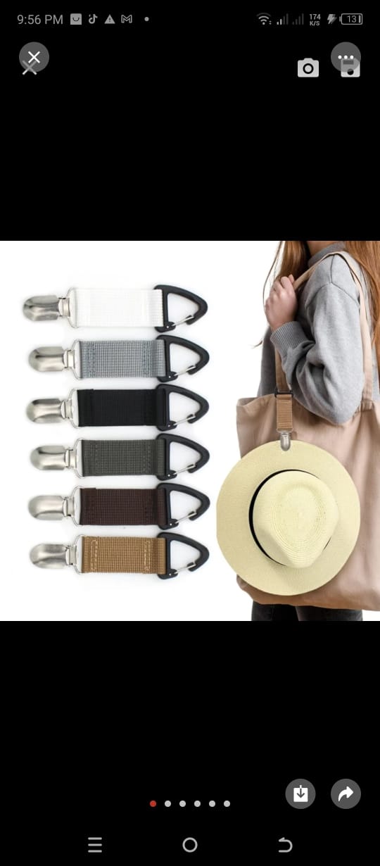 Travel Hat Suspenders