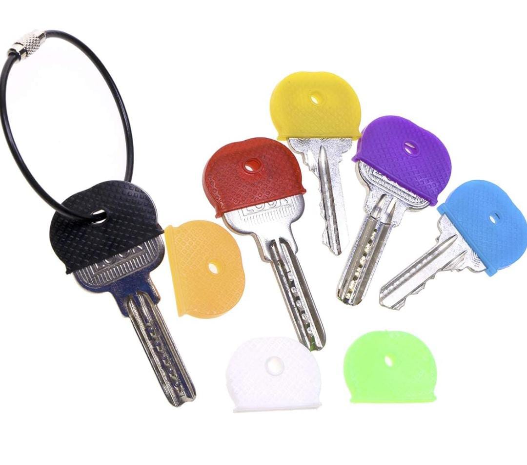 Silicone Key Identification Caps