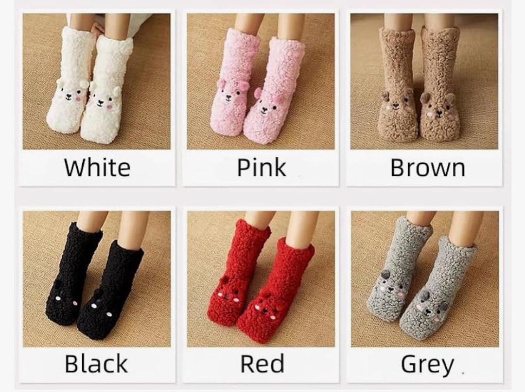 Bear Kids Indoor Socks