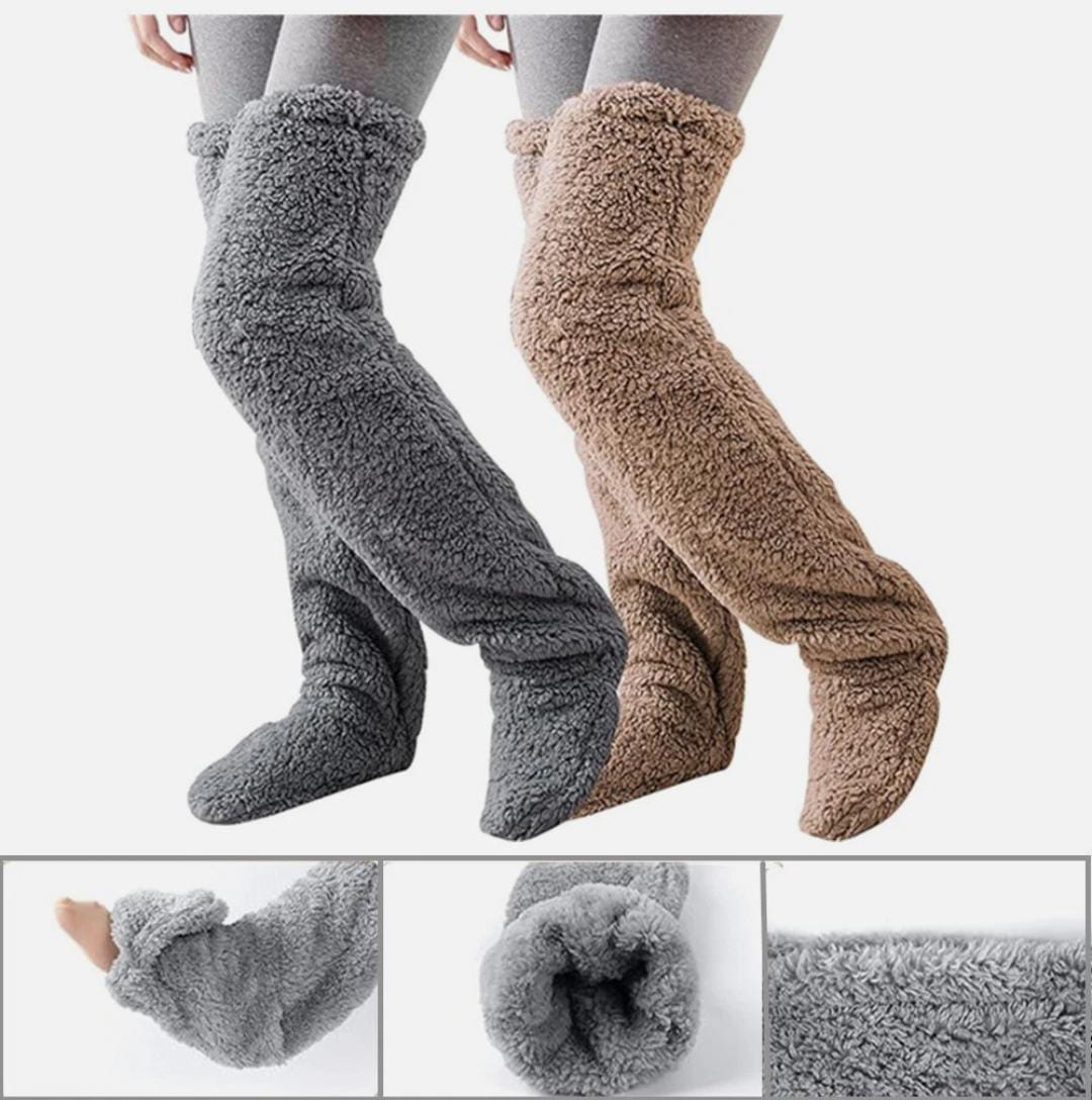 Plush Over-the-knee Socks