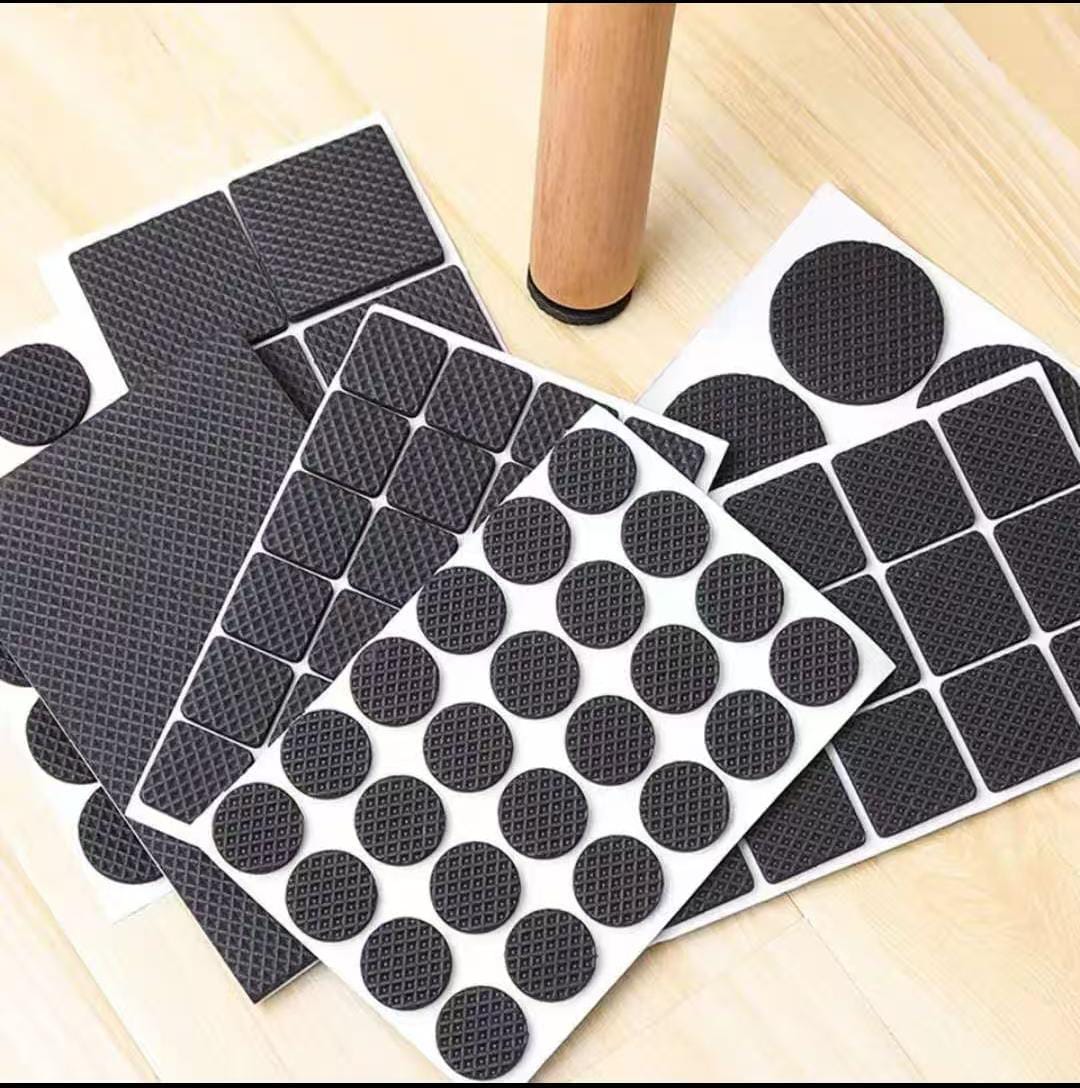 Furniture Leg Felt and Rubber Pads