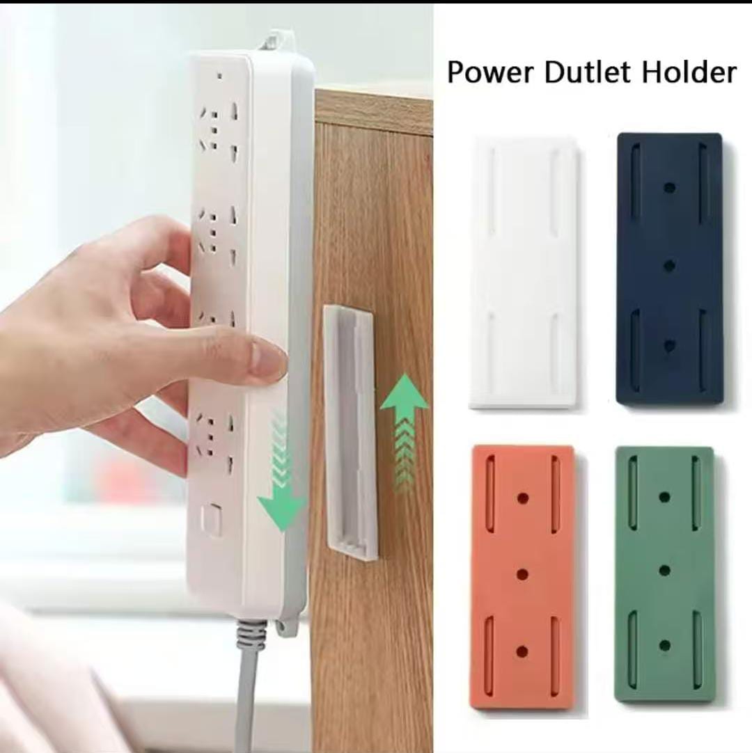 Self-adhesive Punch-free Socket Holder