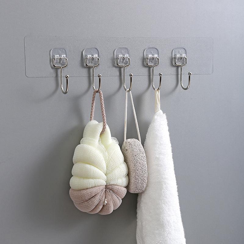 5-in-1 Strong Adhesive Wall Hooks