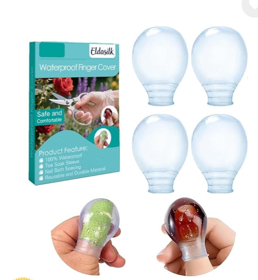 Soft Silicone Toe and Finger Sleeves