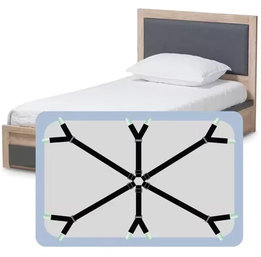 Bedsheet Fasteners – 12 Clips / 6-way
